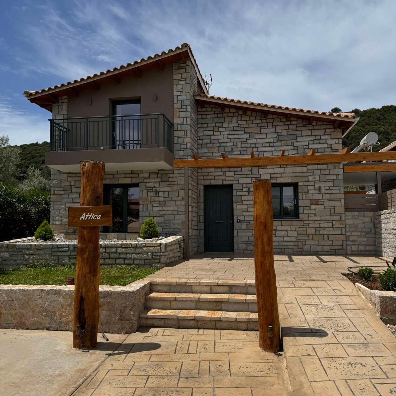 Iris Villas Complex Frinion Bagian luar foto
